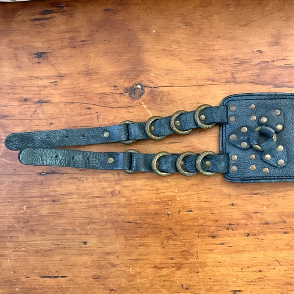 Free People Easy Rider Wide Waist Belt - Picture 3 of 8